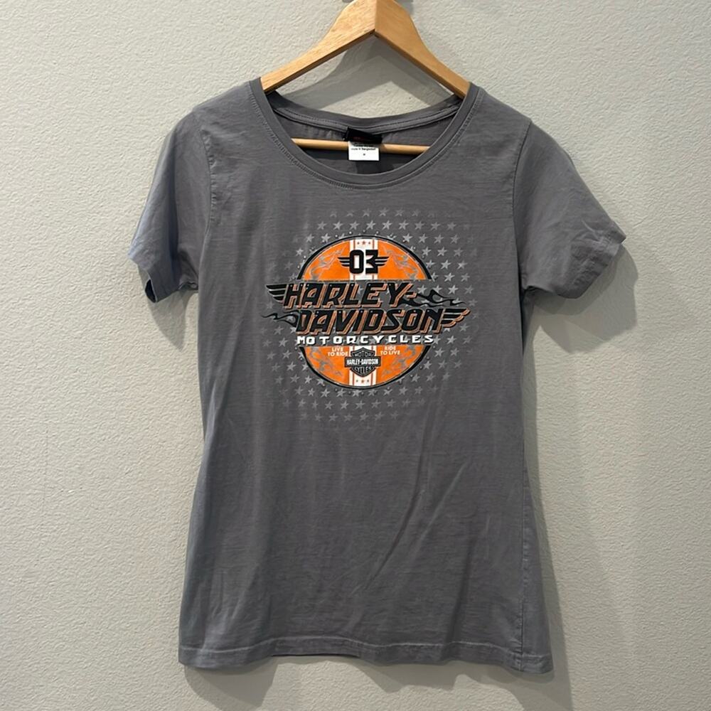 Harley Davidson Live To Ride Short Sleeve Tee | Women’s‎ Medium